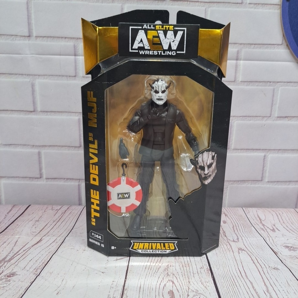 AEW All Elite Wrestling Action Figure THE DEVIL MJF Series 15 Unrivaled‎ #144